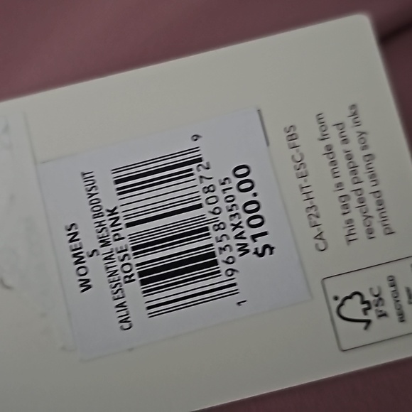Calia‎ by Carrie Underwood Pink Yoga Bodysuit Size Small NWT - Picture 4 of 9